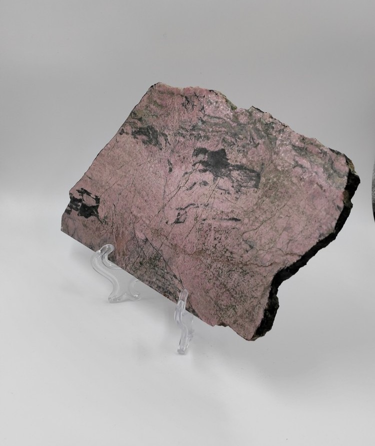 Родонит пластина полированная