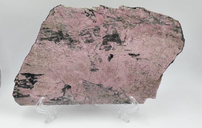 Родонит пластина полированная