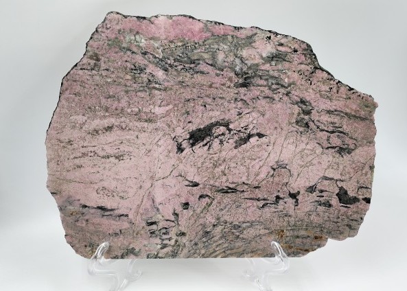 Родонит пластина полированная