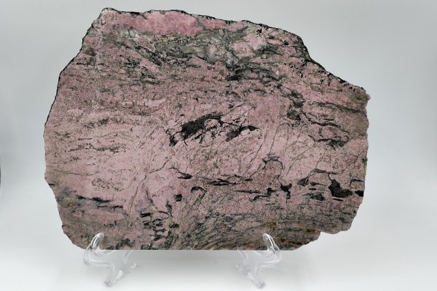 Родонит пластина полированная