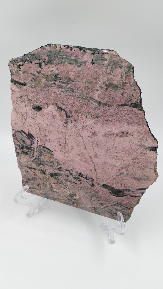 Родонит пластина полированная