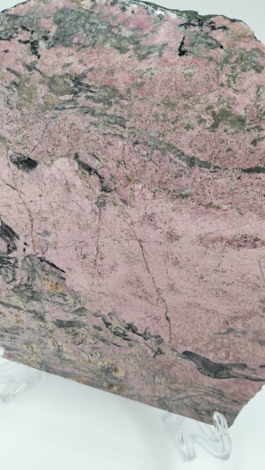 Родонит пластина полированная