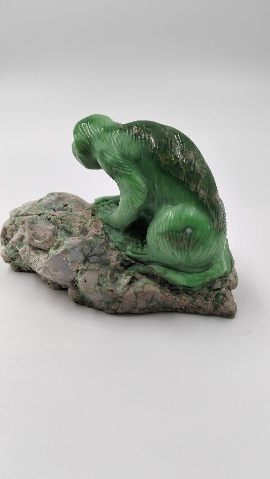 Обезьяна. Варисцит на породе