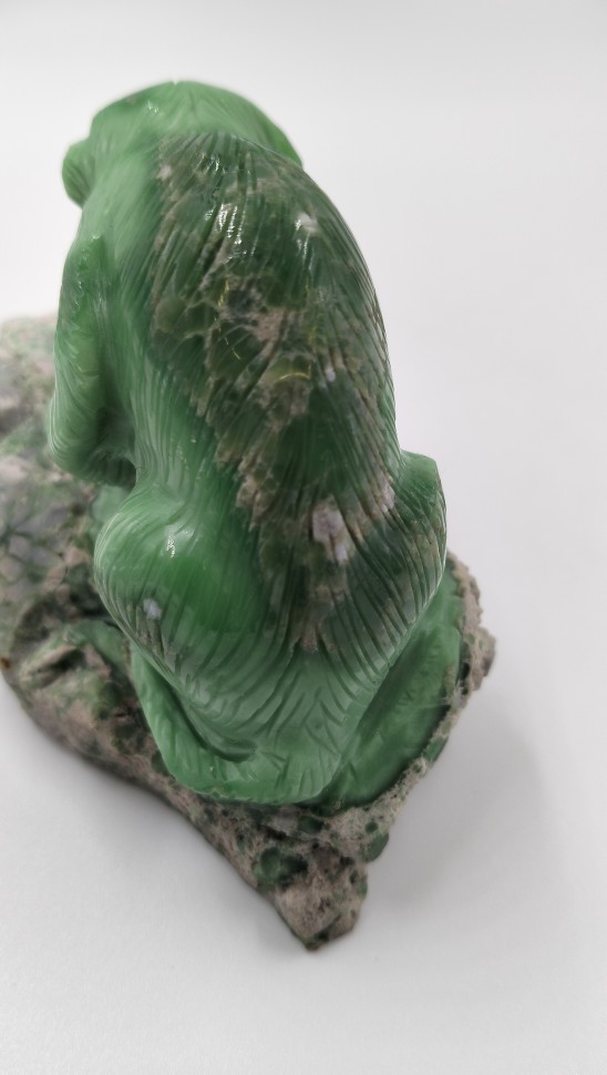 Обезьяна. Варисцит на породе