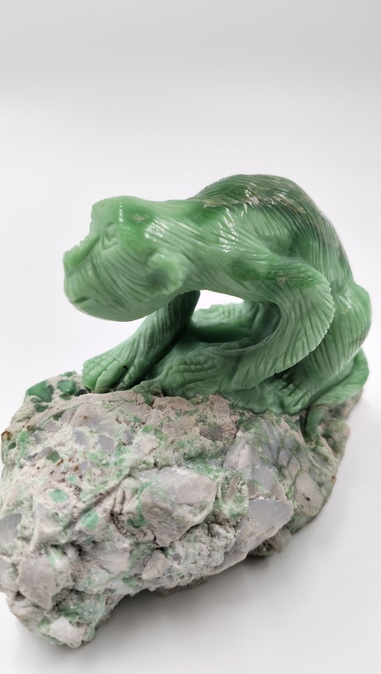 Обезьяна. Варисцит на породе