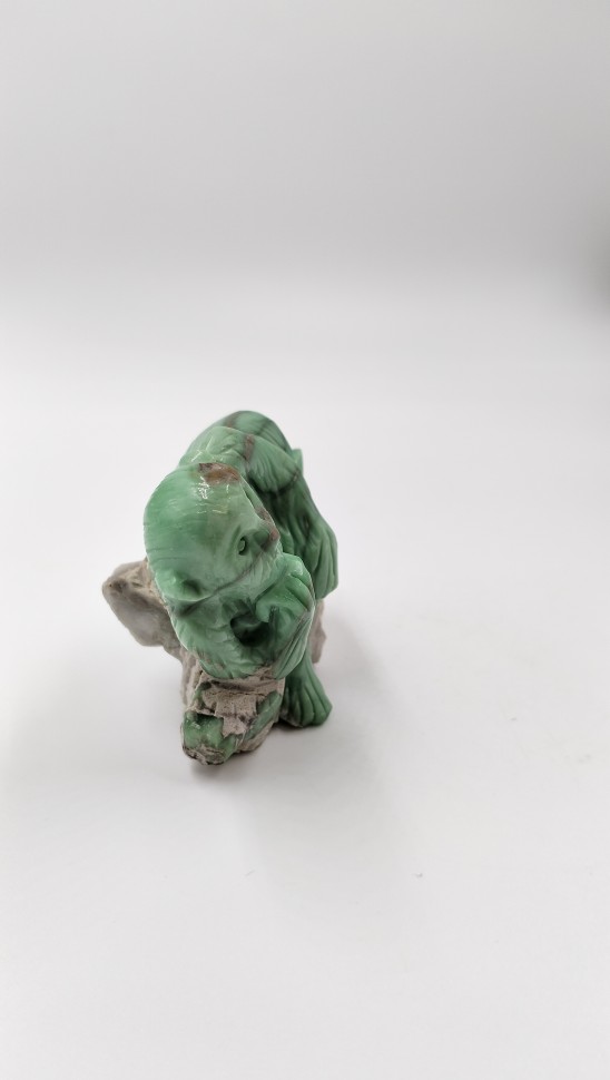 Обезьяна. Варисцит на породе