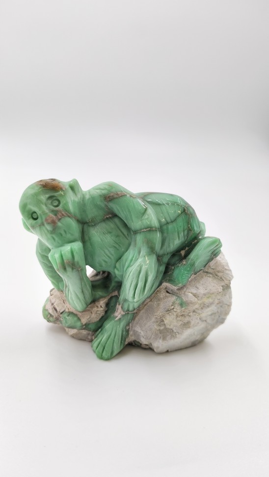 Обезьяна. Варисцит на породе