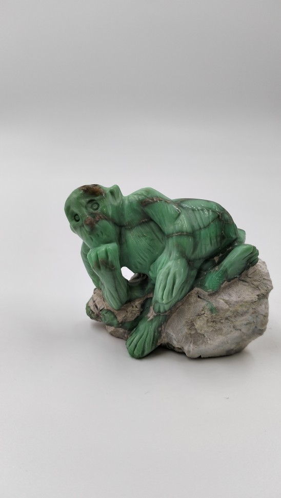 Обезьяна. Варисцит на породе