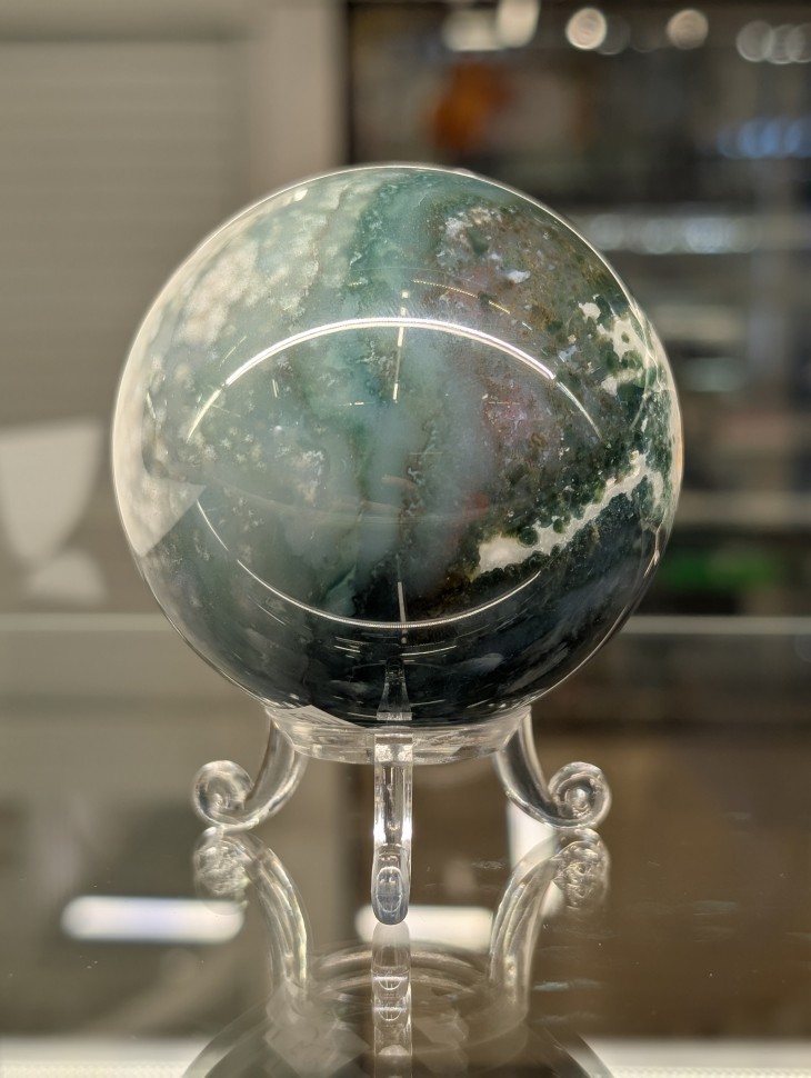 Моховой агат