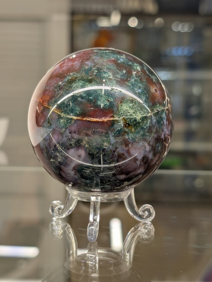 Моховой агат