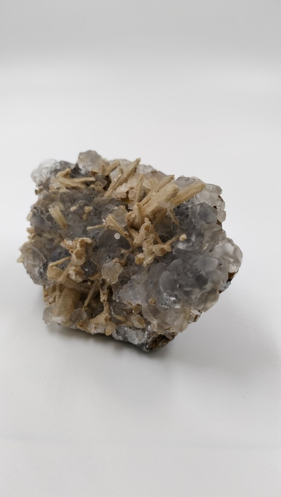 Флюорит, кварц, кальцит