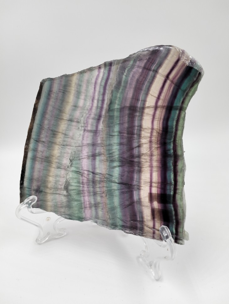 Флюорит пластина полированная