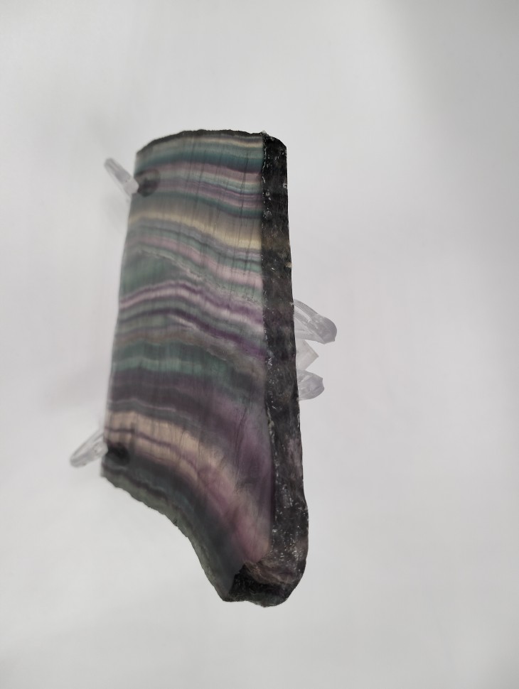 Флюорит пластина полированная