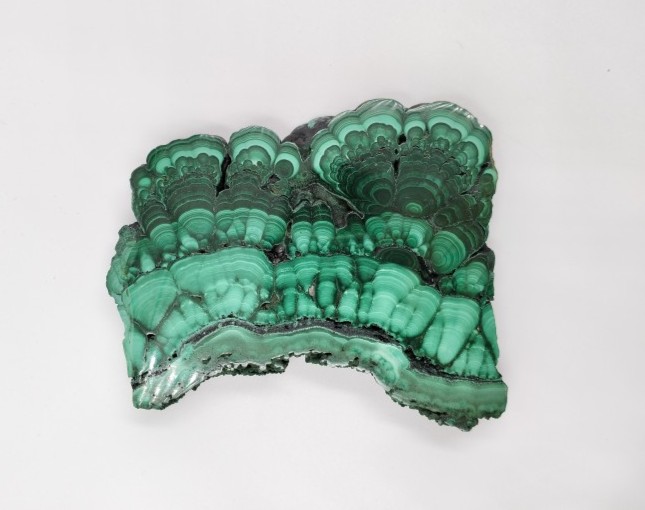 Малахит пластина полированная